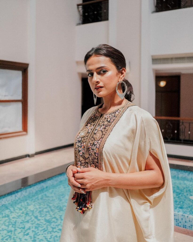 Shraddha Srinath graces the lens with poise and allure in her latest photoshoot, a true celebration of her ethereal presence.