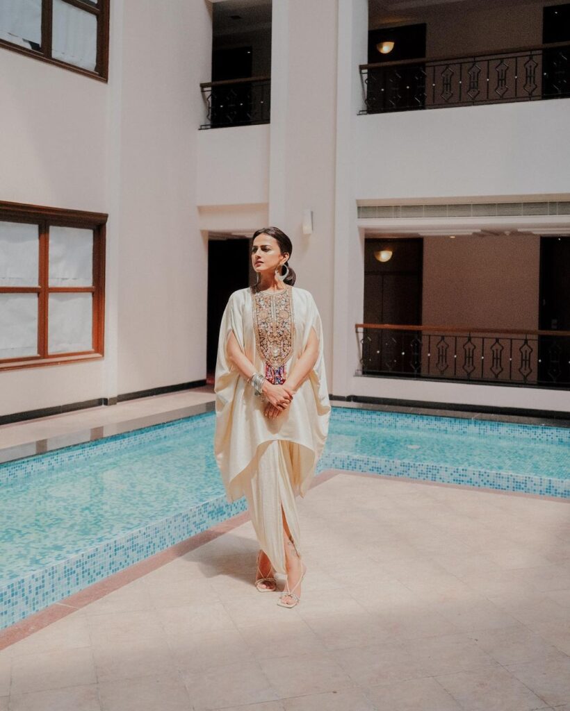 Experience the epitome of elegance in Shraddha Srinath's latest mesmerizing photoshoot.