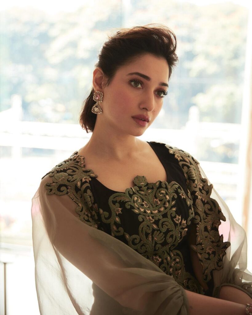 Intricate detailing and timeless beauty define Tamannaah Bhatia's latest photoshoot for the fashion connoisseurs.