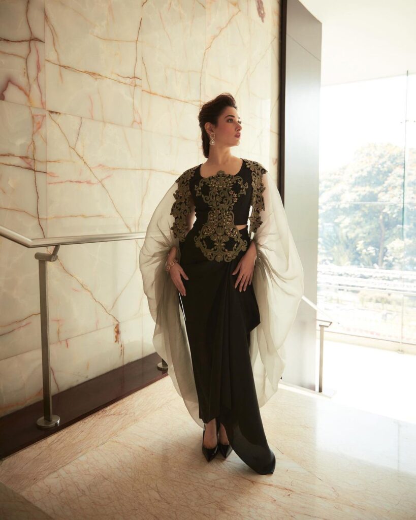 Tamannaah Bhatia graces the lens with her poise and grace in this stunning editorial photoshoot.