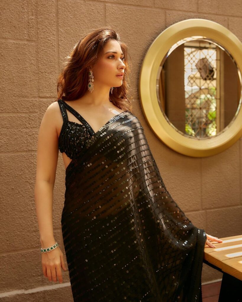 Tamanna Bhatia shines in a glamorous photoshoot, showcasing her versatile style and captivating charm