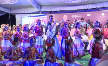 Minister Roja Joins as students rejoice Shilparamam inauguration