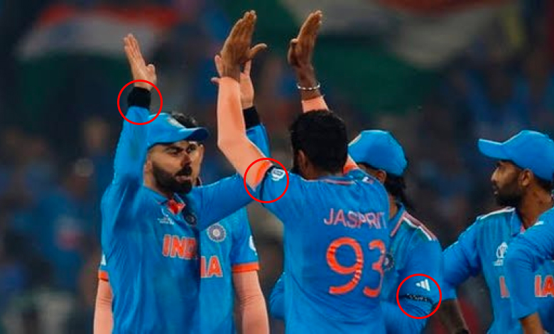 Team India Wear Black Armbands