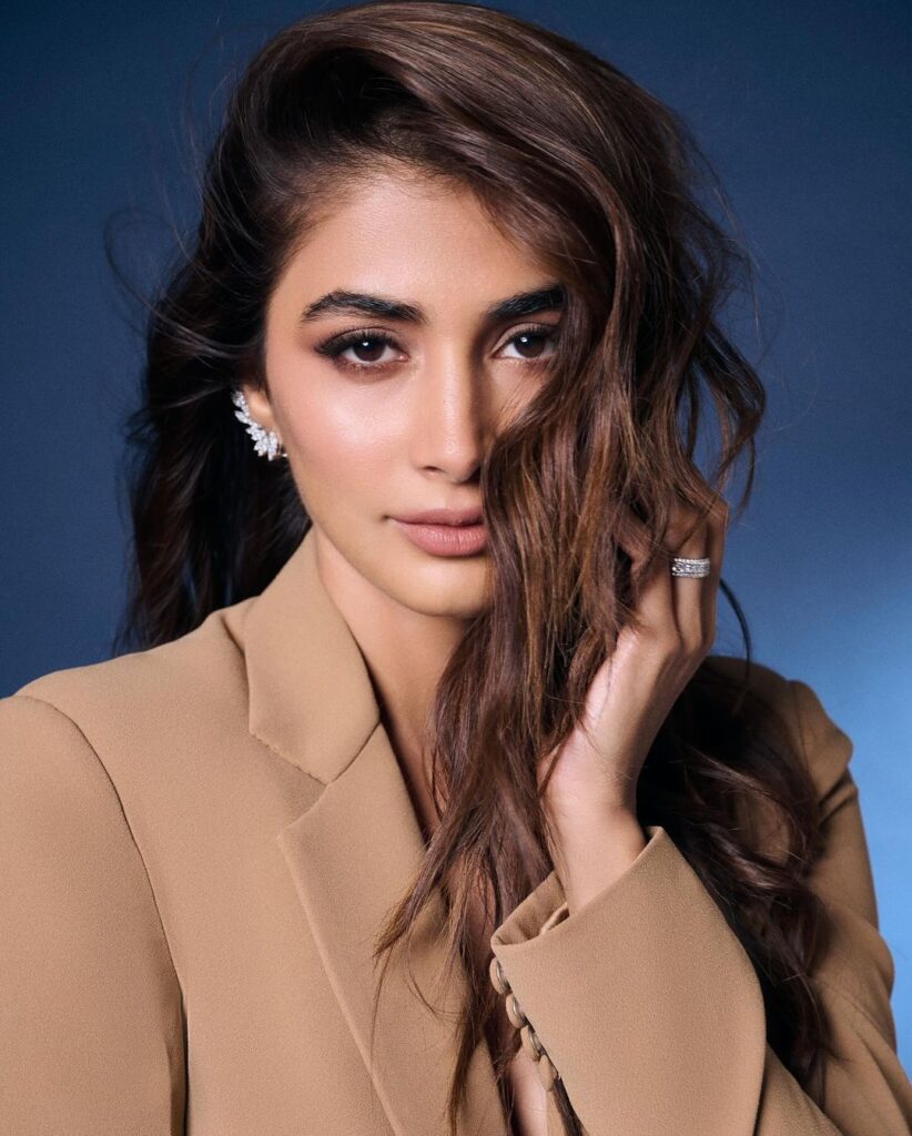 A glimpse of Pooja Hegde's enchanting photoshoot - a blend of grace and beauty