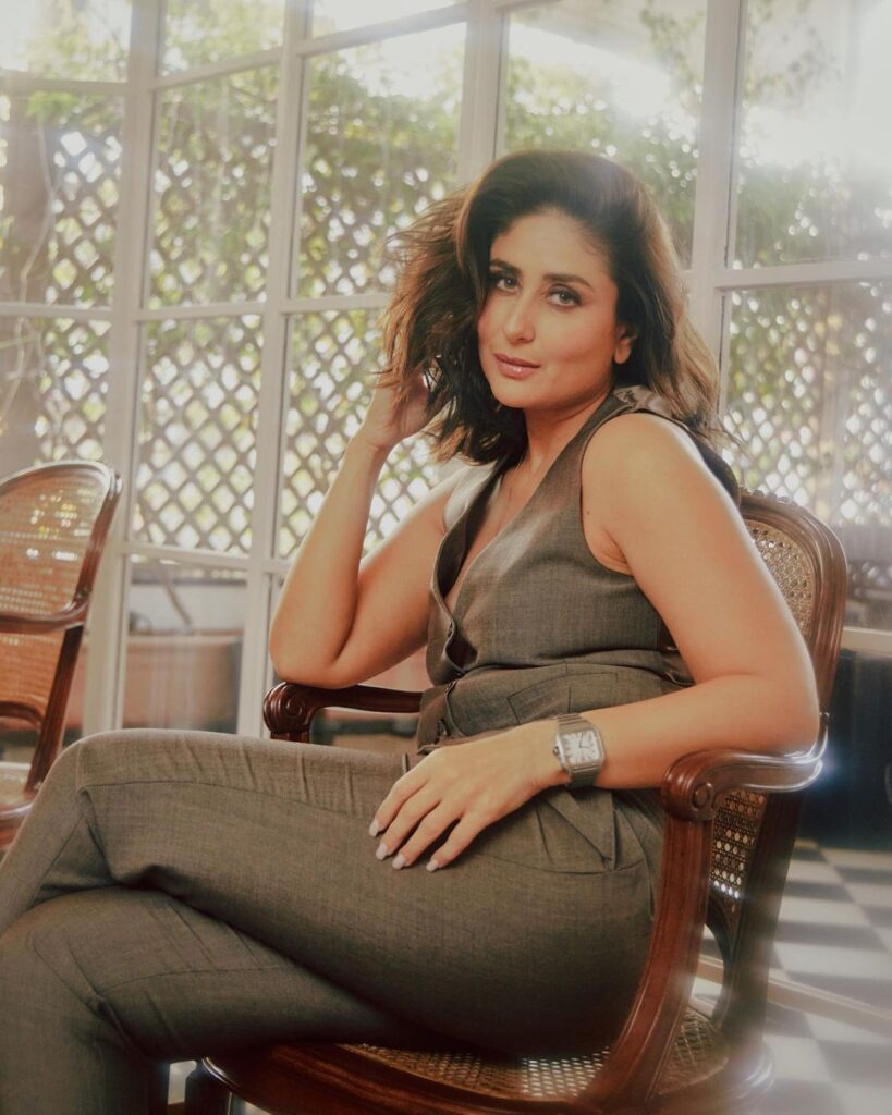 Kareena Kapoor's photoshoot captures her in exquisite outfits, redefining fashion goals