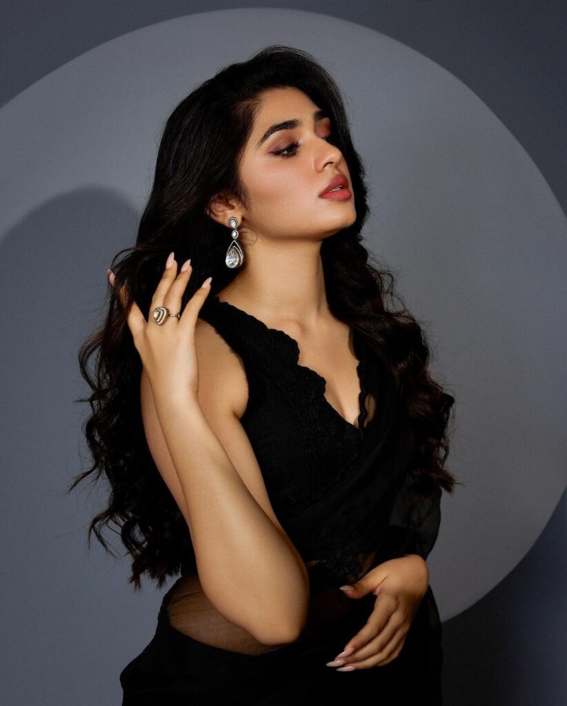 Krithi Shetty's alluring photoshoot captures the essence of grace and sophistication, making her a true fashion icon