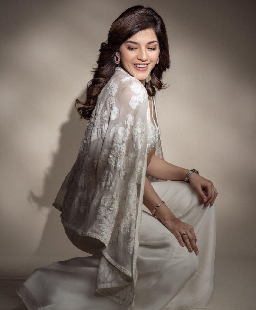 Mehreen Pirzada shines brightly in a captivating white dress