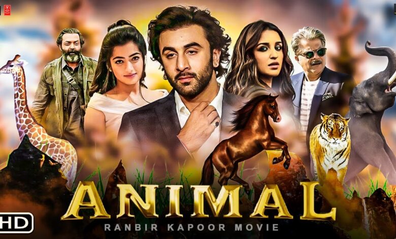Animal Movie Poster Featuring Ranbir Kapoor and other stars