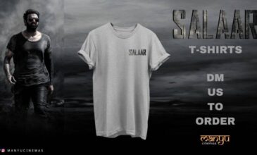 Prabhas's Salaar T-Shirts Out