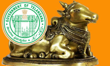 The Nandi Awards trophy with Telangana Govt seal.