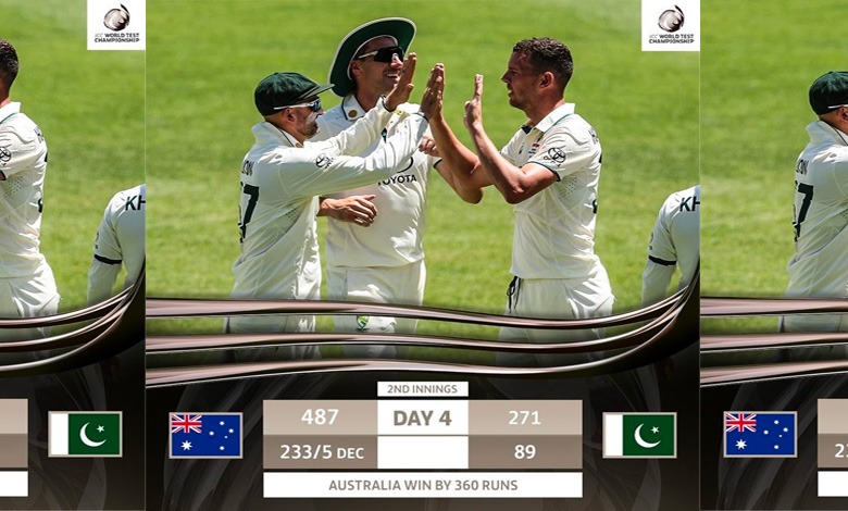 Australia In Lead Against Pakistan
