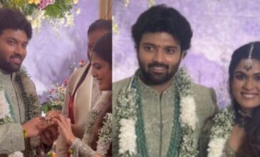 Actor Ashiss Reddy's (Dil Raju Nephew) Engagement With Advaitha Reddy.