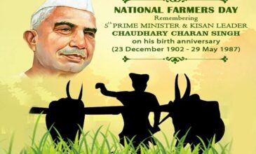 It is National Farmers Day today.