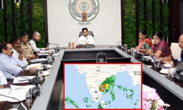 Michaung Cyclone being discussed in Jagan's Cabinet.