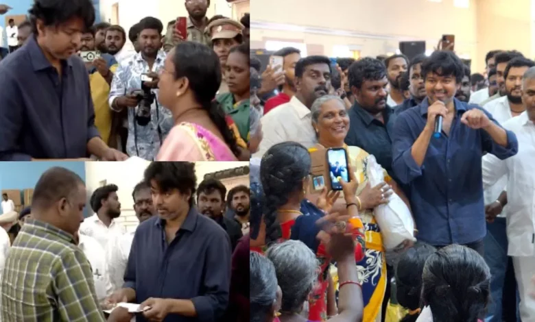 Thalapathy Vijay Extends Humanitarian Aid to Chennai Flood Victims