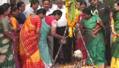 Governor Tamilisai celebrating Sankranti