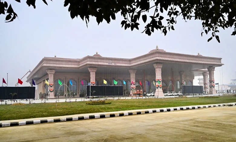 Ayodhya Airport from vicinity.
