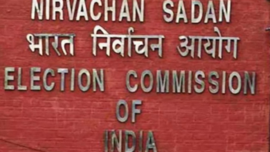 ECI's head office sign on the wall.