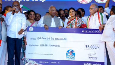 YS Sharmila Announces First Election Promise "Indiramma Abhayam"