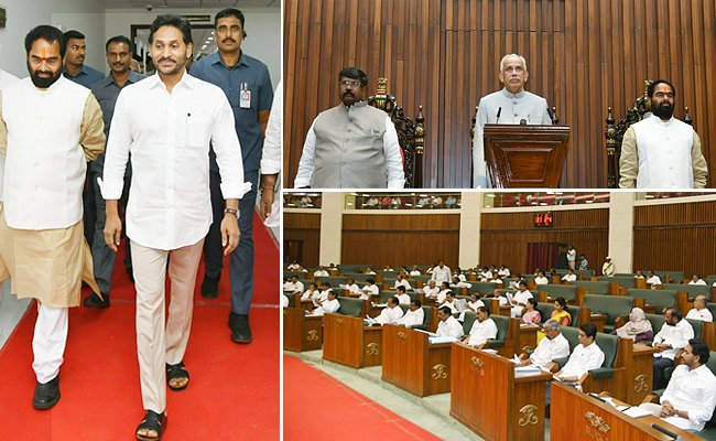 CM and members in AP assembly