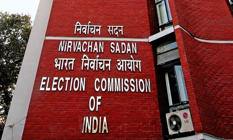 Election commission building.