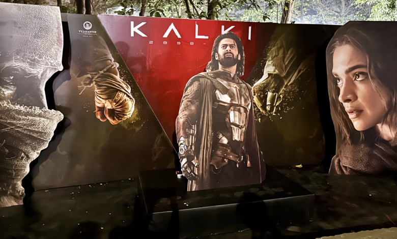 Stage poster of Kalki 2898 AD movie.