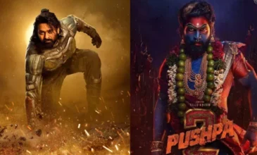 Posters of Kalki and Pushpa 2