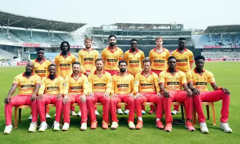 Zimbabwe Cricket Team photo.