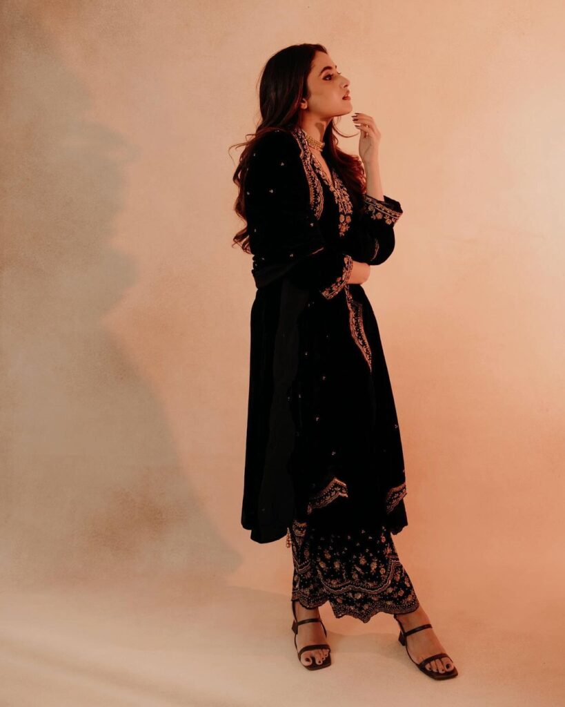 Priyanka Mohan exudes elegance in black attire